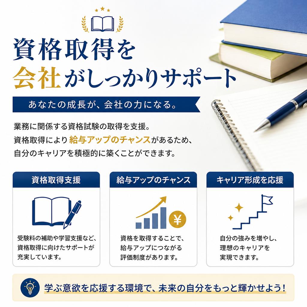 資格取得支援制度