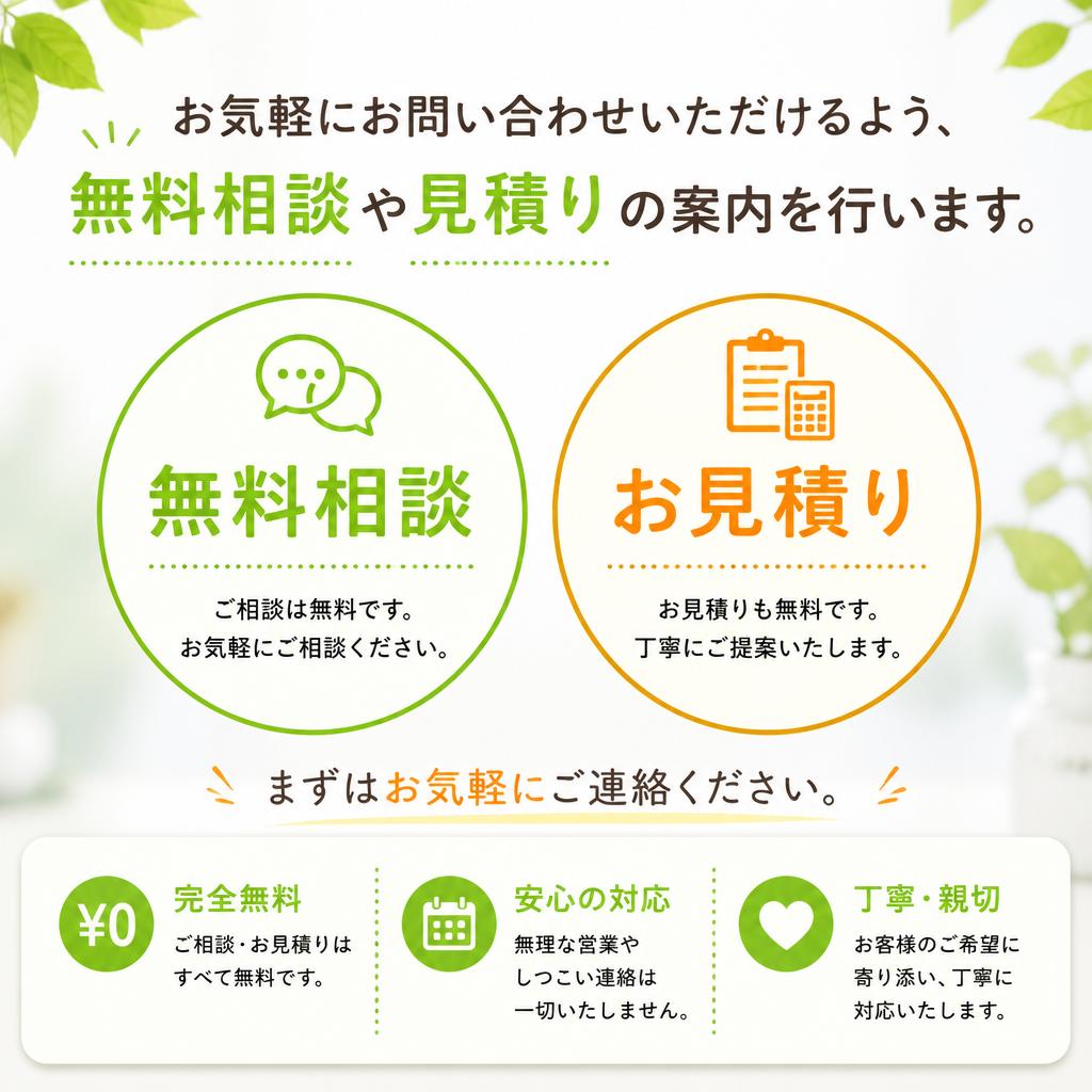 今すぐお問い合わせを！